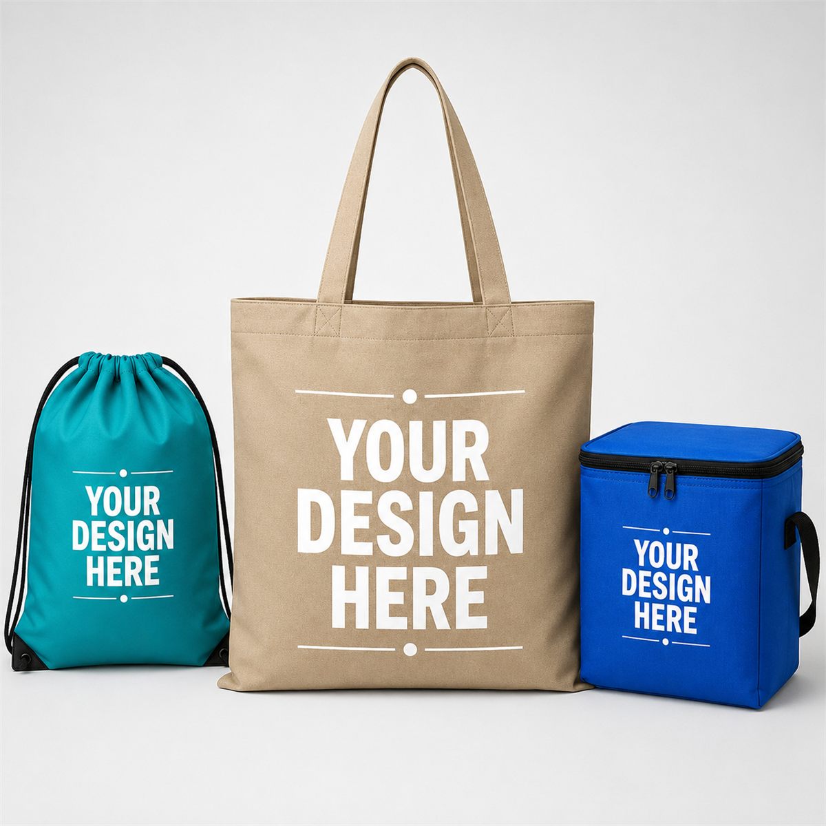 Custom tote bags for events, promotions, and giveaways