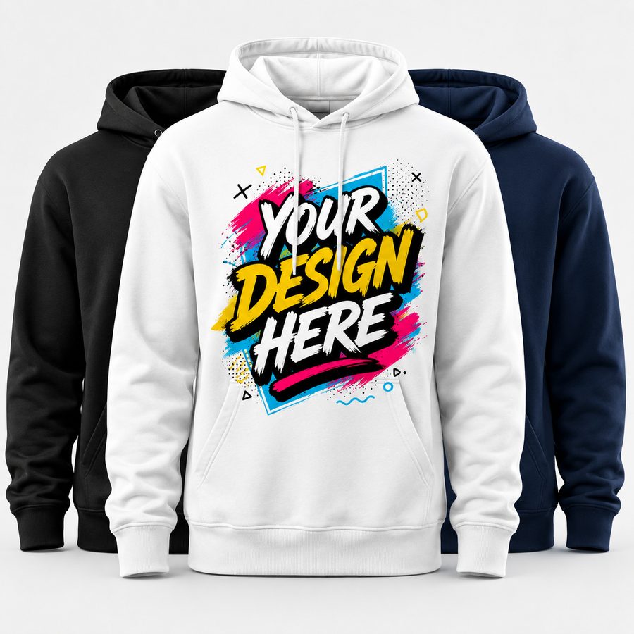 Custom hoodies and sweatshirts for teams and brands