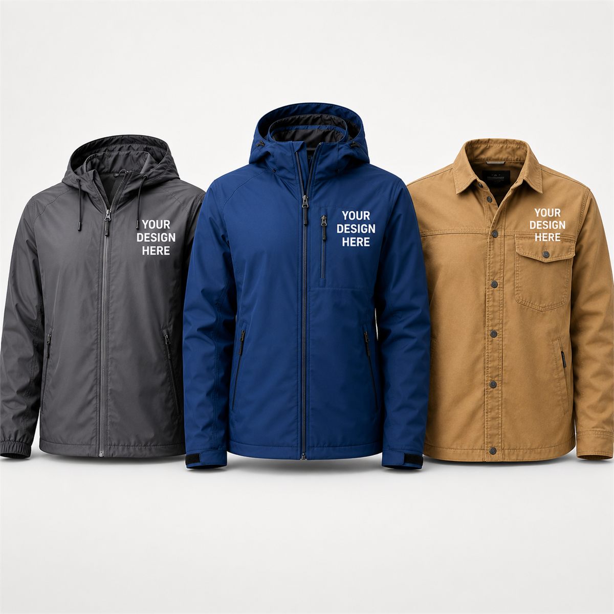 Custom jackets and outerwear for teams and businesses