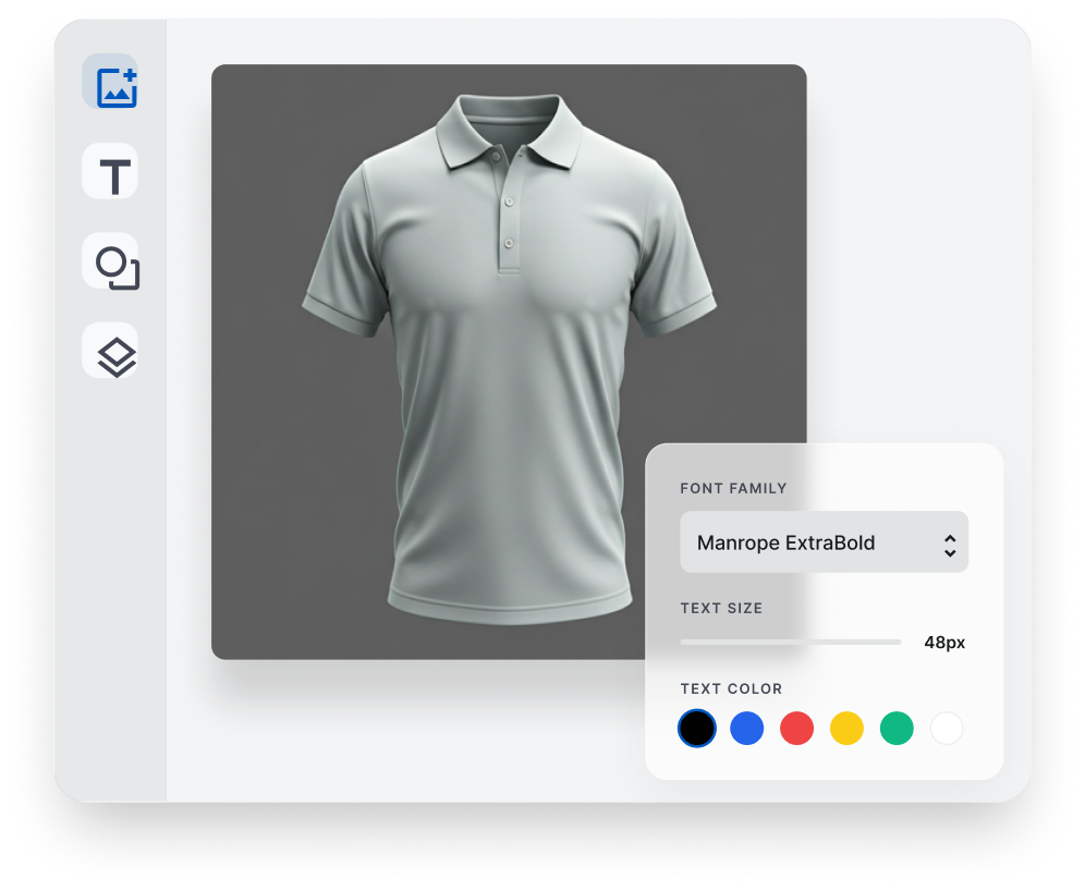Custom polo shirts for corporate teams and uniforms
